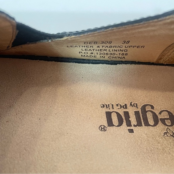 Alegria Debra Blue Mural Patent Leather Shoe Size 38 (8/8.5) - Picture 7 of 8